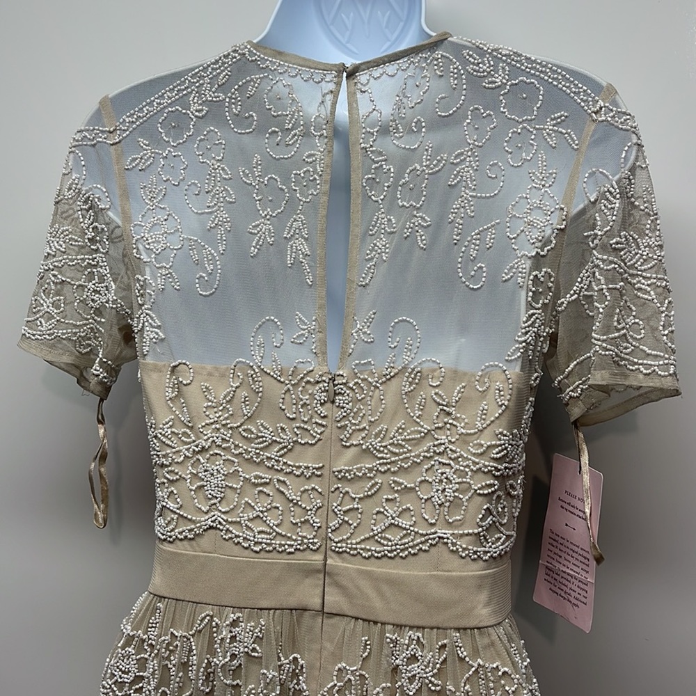 - BHLDN Ruby Dress Beaded Gown - Picture 9 of 11
